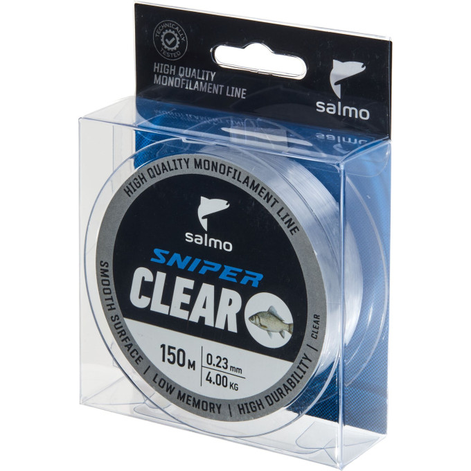 Леска монофильная SALMO SNIPER CLEAR 150/023 4018-023