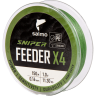 Шнур плетёный SALMO SNIPER х4 FEEDER BRAID Army Green 150/016 4933-016